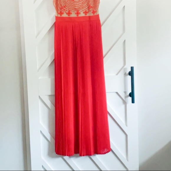 Red Rubied Dusk By Rina Dhaka Casual Maxi Dress - Picture 4 of 11